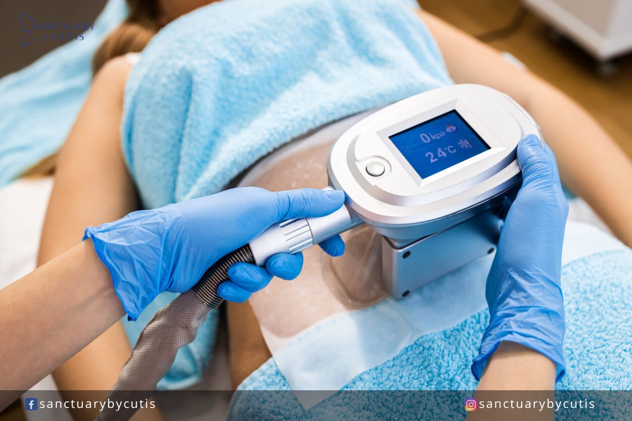 How does non-invasive body contouring work